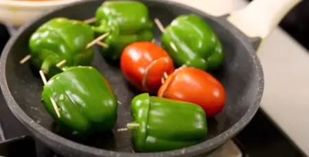 cooking vegetables