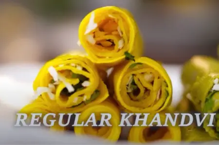 regular khandvi