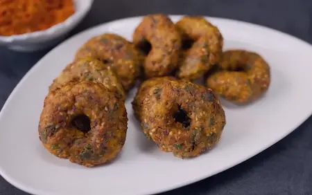 Serving the Methi Wada