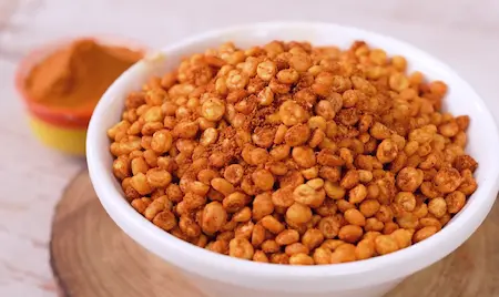 Step 5: Storing and serving homemade Chana Dal Namkeen