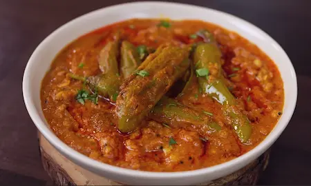 Serving Achari Dal hot with steamed rice — tangy, spicy and full of achari flavour