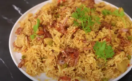 Finally Serve the pulao!