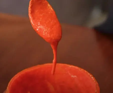 preparation of red chutney