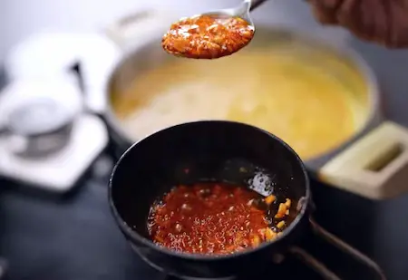 Preparing the Second Tadka