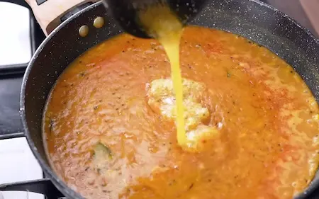 Step 11: finishing amti for Amti & Suran Kaap