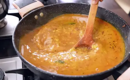 Step 9: building amti for Amti & Suran Kaap