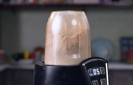 Step 1: grinding spices for Halwai Style Chole Paneer Recipe masala mix