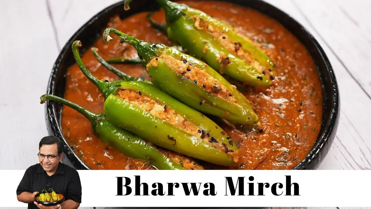 Besan Ki Bharwa Mirchi | Stuffed Green Chilli