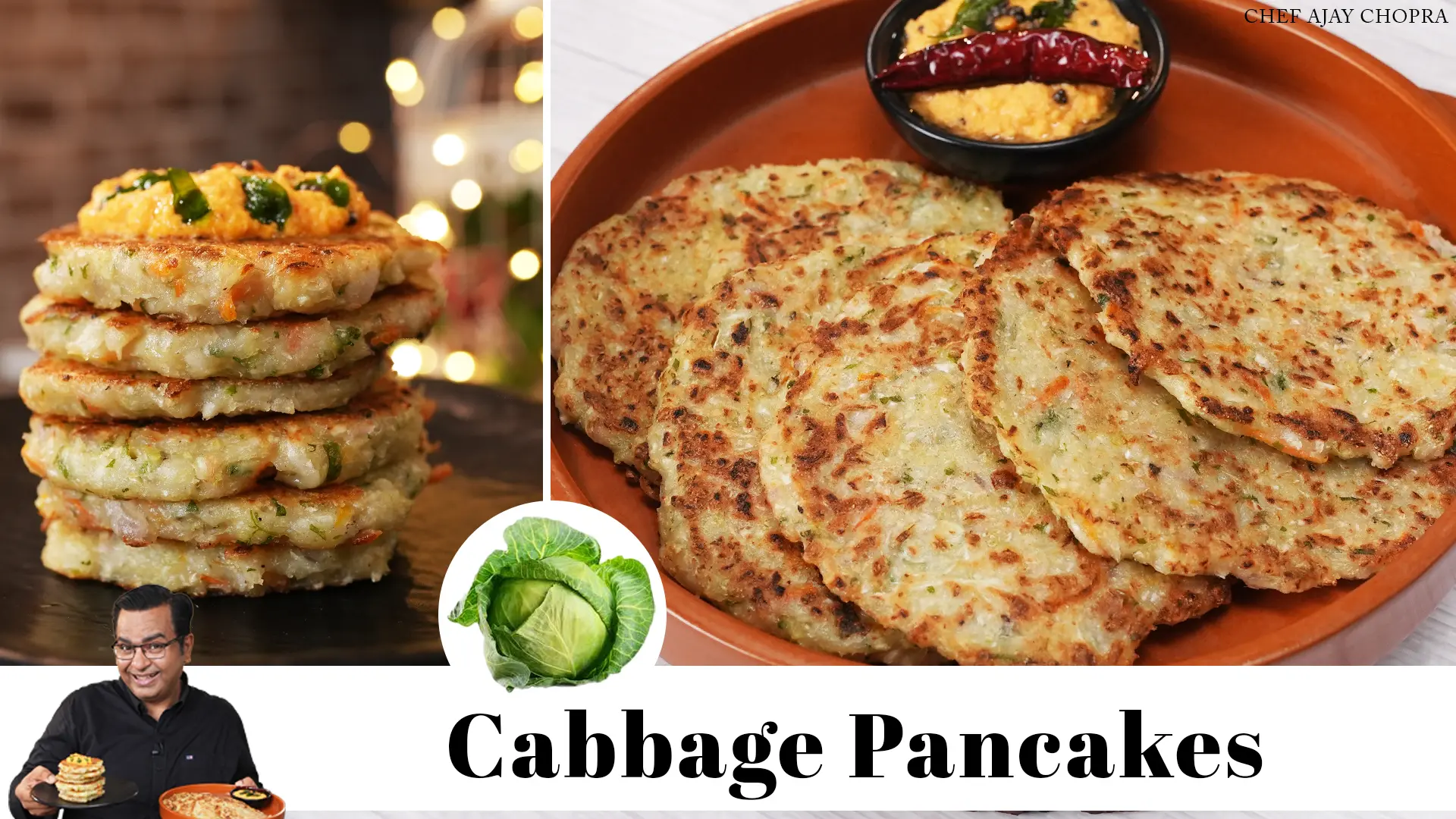 Healthy Cabbage Pancake Breakfast Recipe
