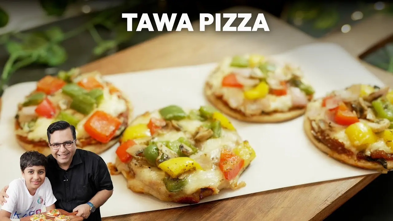 Mini Tawa Pizza Recipe