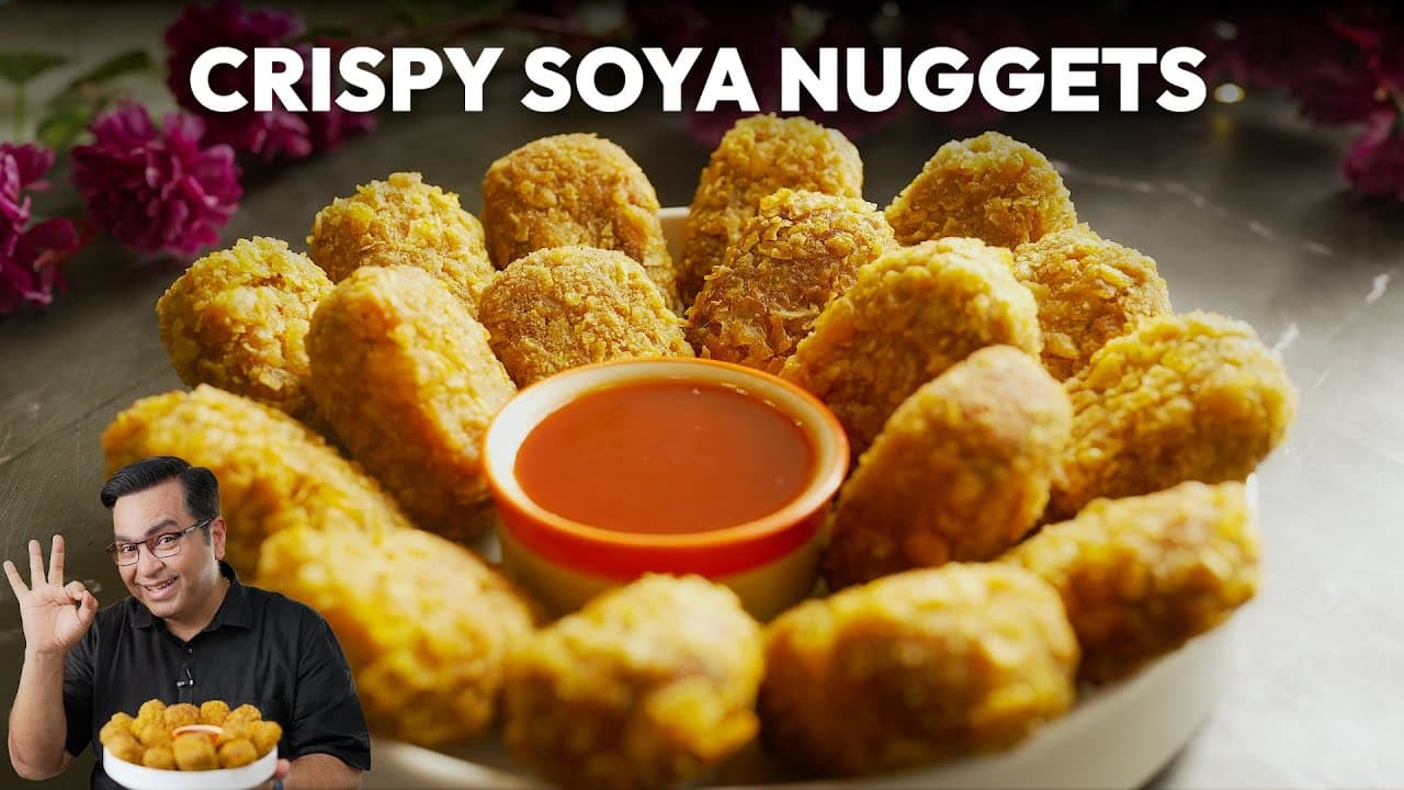 Veg Soya Nuggets Recipe