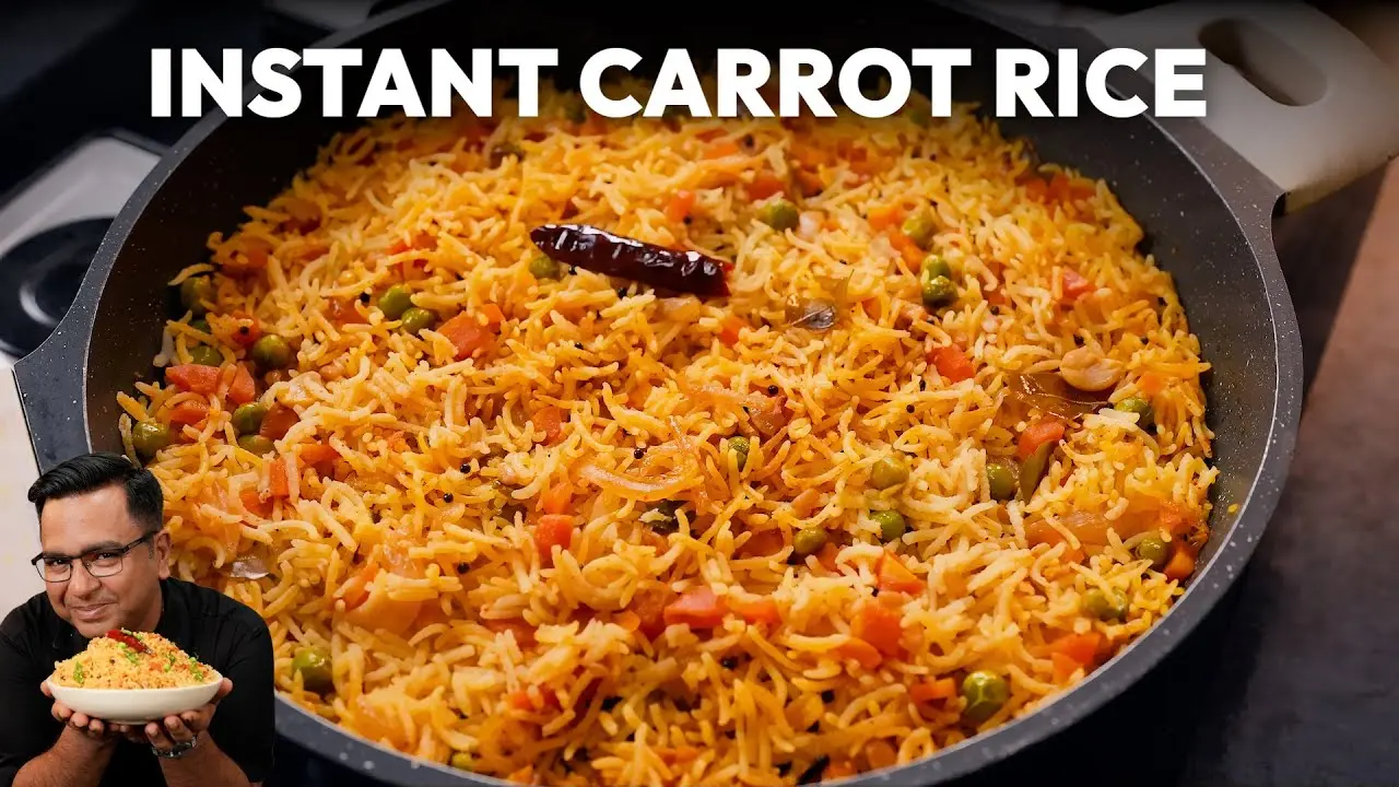 Instant Carrot Rice Recipe