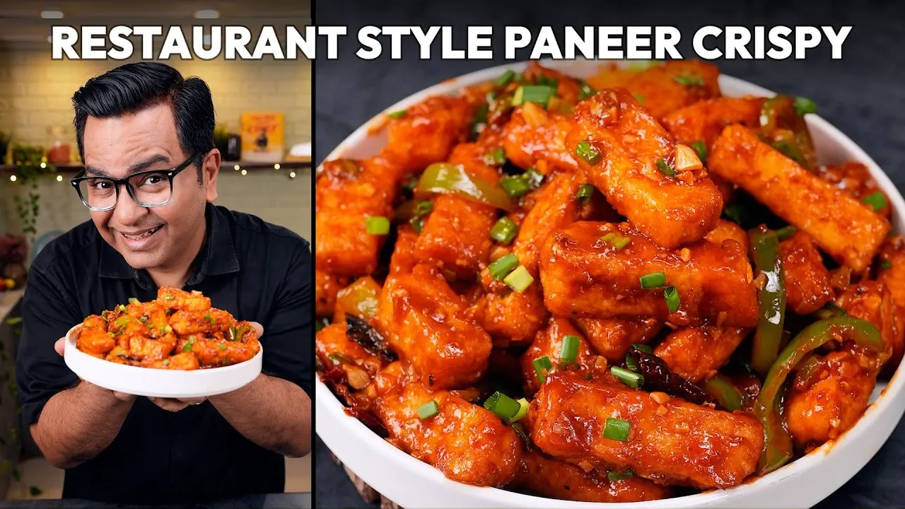 Restaurant Style Paneer Crispy Recipe