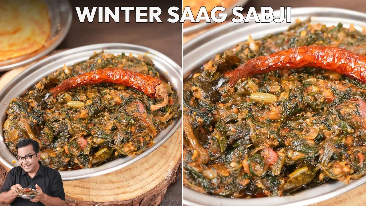 Winter Saag Sabji Recipe