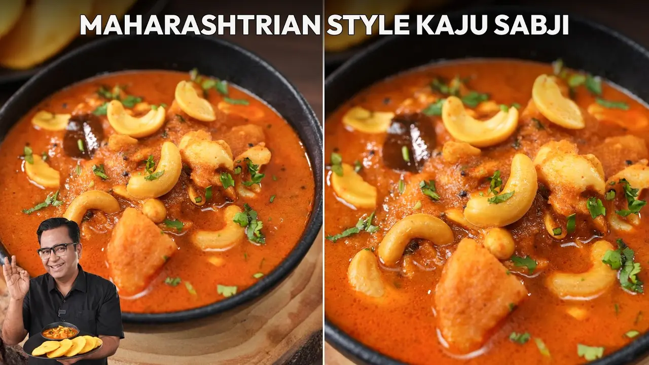 Maharashtrian Style Kaju Sabji
