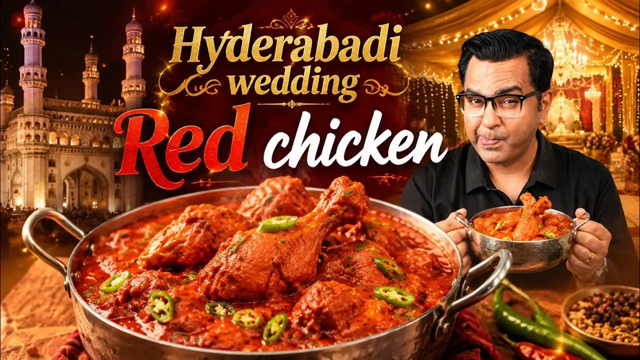 Hyderabadi Wedding Red Chicken – The Secret Finally Out!