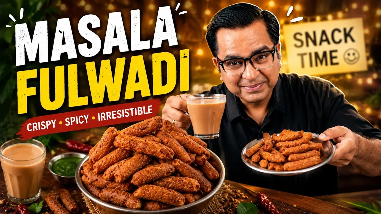 How to Make Perfect Fulwadi at Home | Crispy & Spicy Gujarati Snack